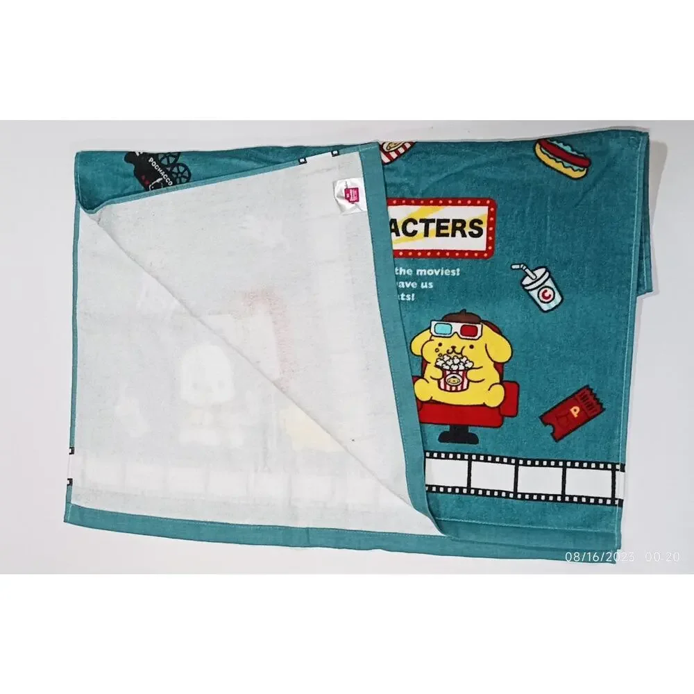 Sanrio characters bath towel